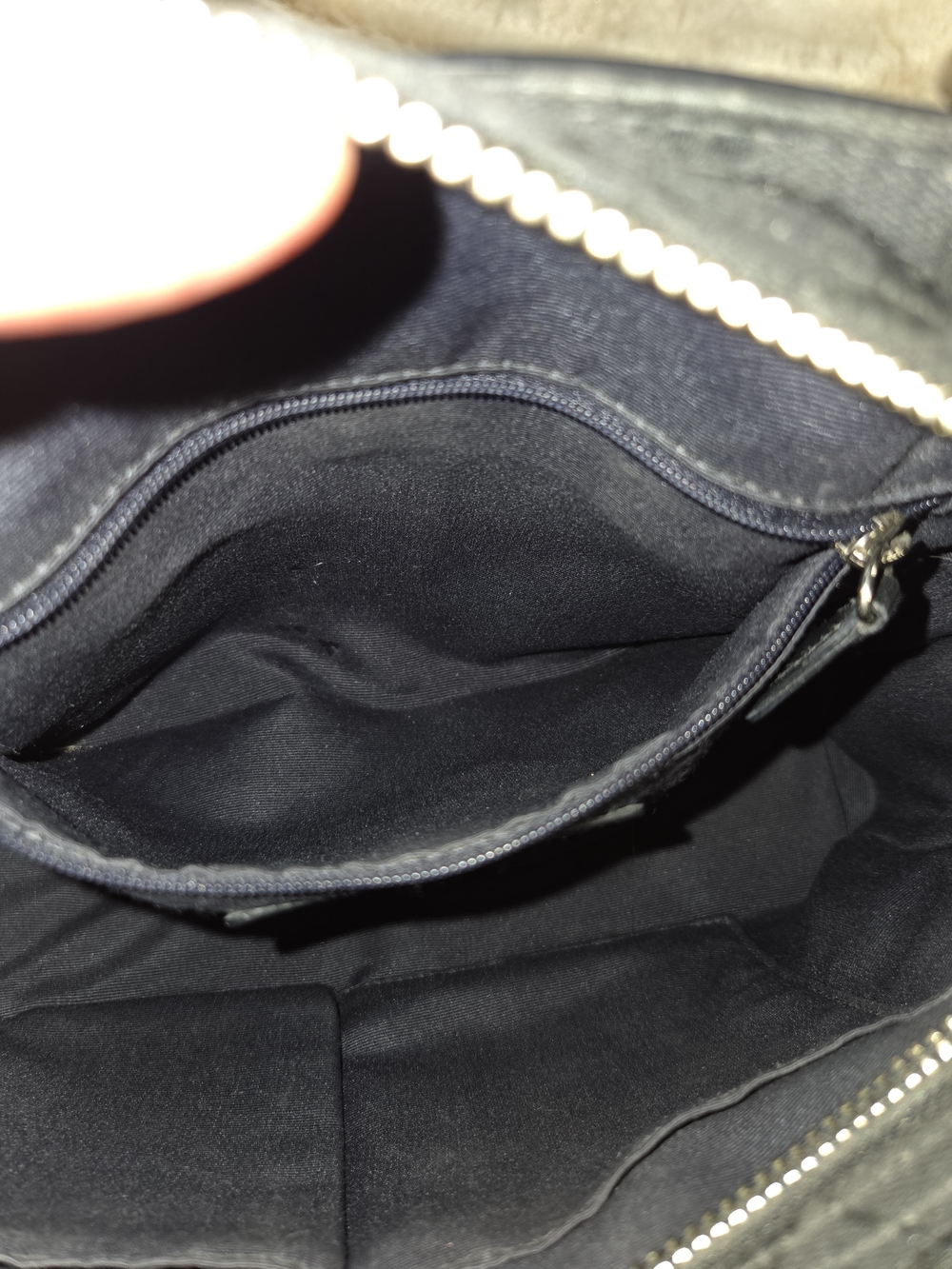 Coach Hampton Black Signature Canvas Satchel - Picture 11 of 13